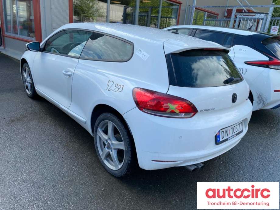 VW Scirocco 2008-2013 , Motorkode: CAVD, Girkassekode: KWB