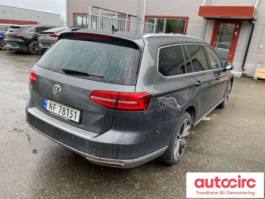 VW Passat 2015-2019 (Fase 1) (B8) (B8), Motorkode: CUKC, Girkassekode: RXG
