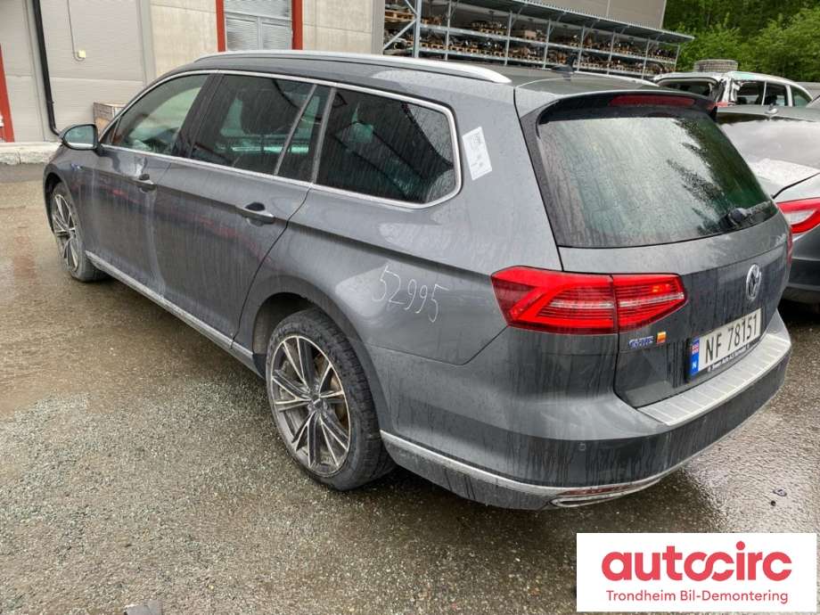 VW Passat 2015-2019 (Fase 1) (B8) (B8), Motorkode: CUKC, Girkassekode: RXG