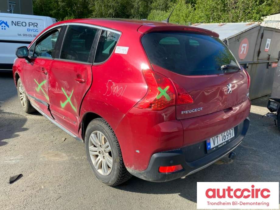 Peugeot 3008 2009-2016 (Type I) , Motorkode: 9HZ, Girkassekode: 223177