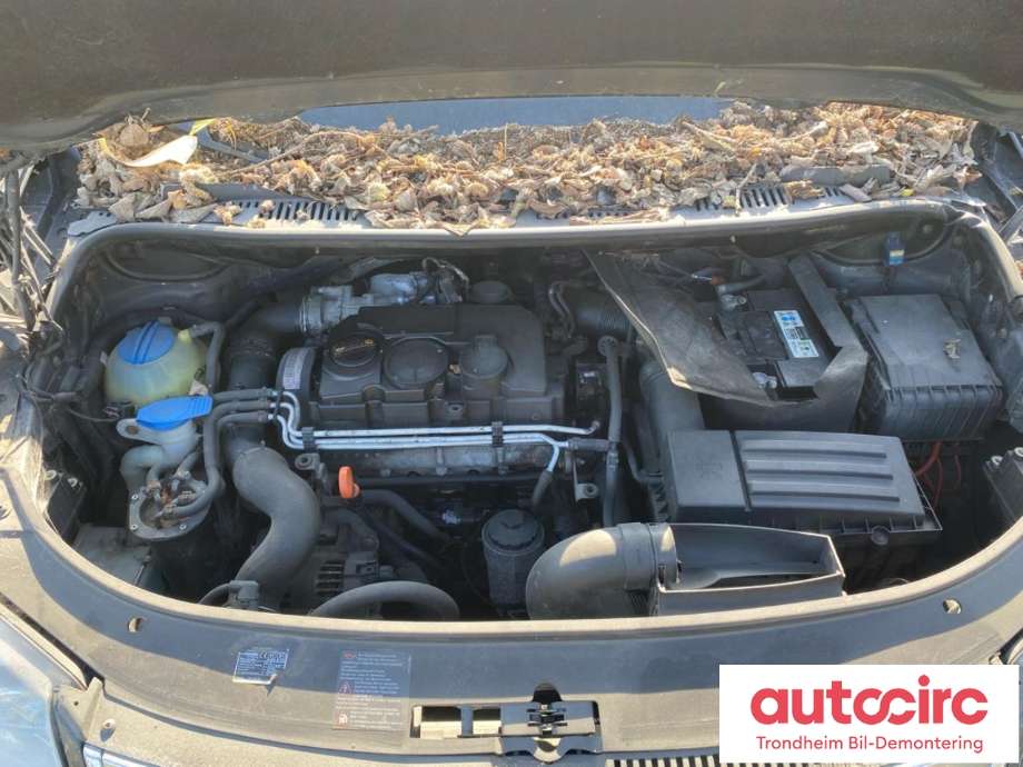 VW Touran 2007-2010 (Type I, Fase 2) , Motorkode: BLS, Girkassekode: 