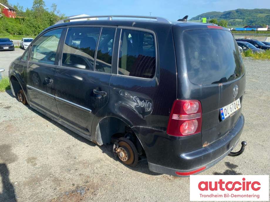 VW Touran 2007-2010 (Type I, Fase 2) , Motorkode: BLS, Girkassekode: 