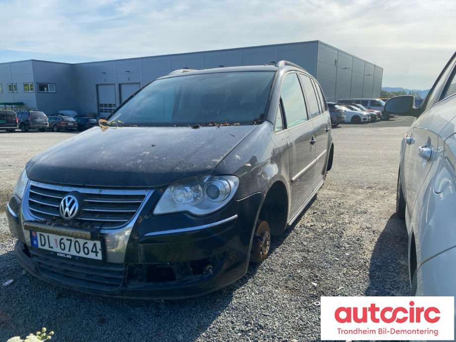 VW Touran 2007-2010 (Type I, Fase 2) , Motorkode: BLS, Girkassekode: 
