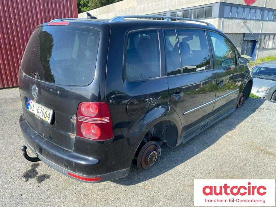 VW Touran 2007-2010 (Type I, Fase 2) , Motorkode: BLS, Girkassekode: 