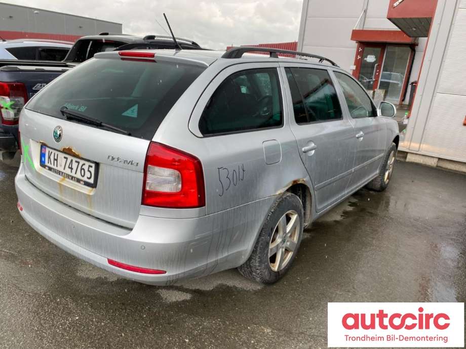 Škoda Octavia 2009-2013 (Type II, Fase 2) , Motorkode: CBZB, Girkassekode: LHY