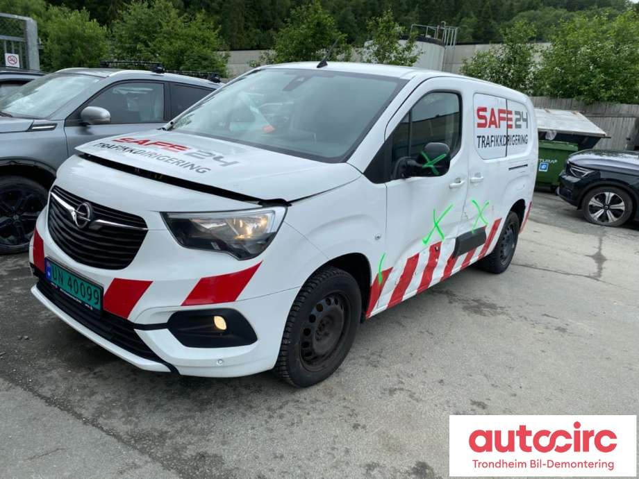 Opel Combo E 2019-->> , Motorkode: D15DT, Girkassekode: M0F