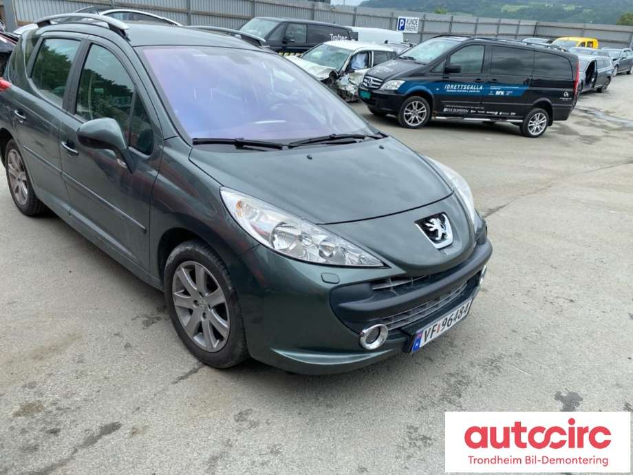 Peugeot 207 2006-2012 , Motorkode: 9HX, Girkassekode: 2222PT