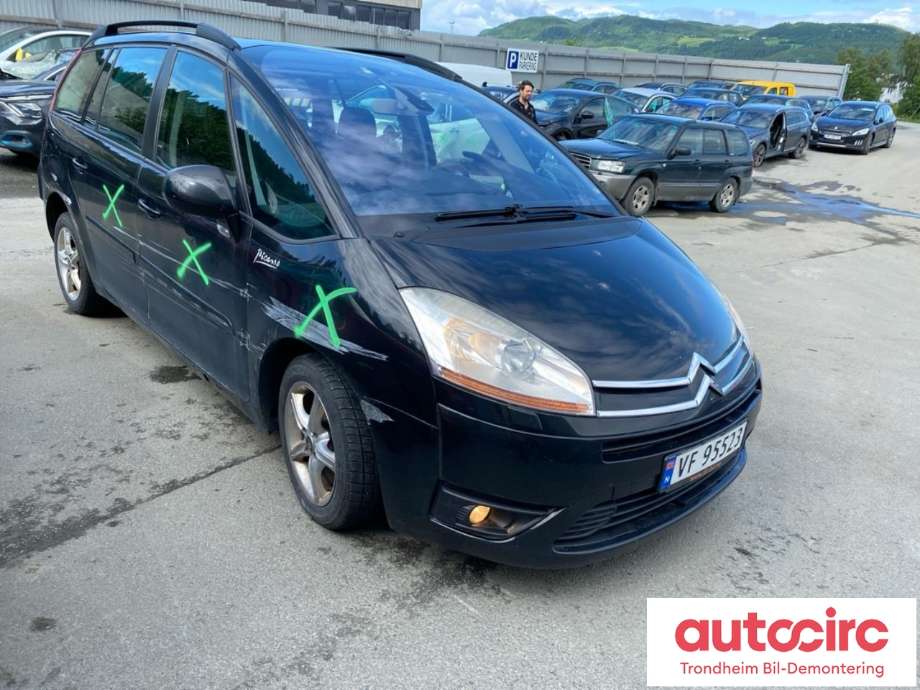 Citroën C4, Picasso 2006-2013 (Type I) , Motorkode: 9HZ, Girkassekode: 2452G3