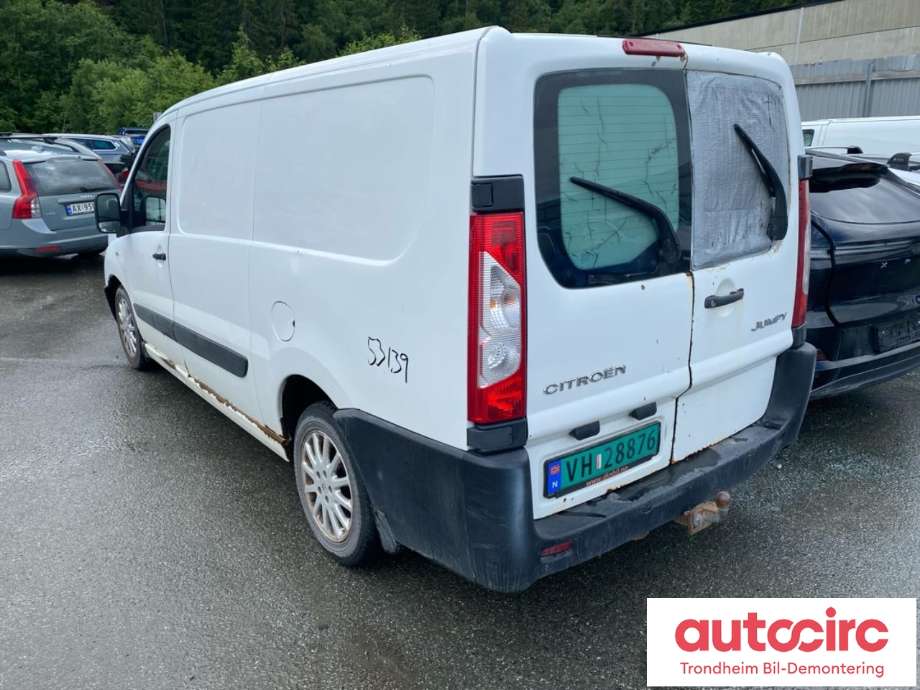 Citroën Jumpy 2007-2016 (Type II) , Motorkode: RHK, Girkassekode: 
