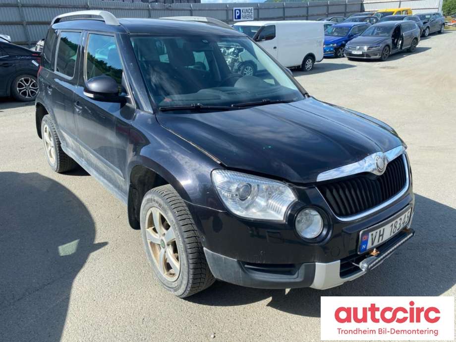 Škoda Yeti 2009-2013 (Fase 1) , Motorkode: CBD, Girkassekode: 
