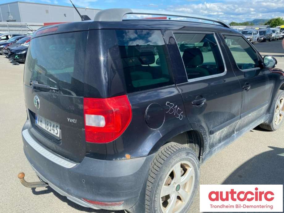 Škoda Yeti 2009-2013 (Fase 1) , Motorkode: CBD, Girkassekode: 