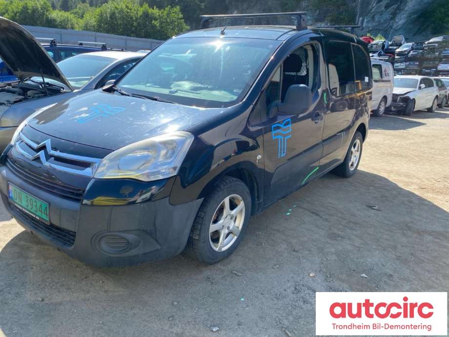 Citroën Berlingo 2008-2015 (Type II, Fase 1) , Motorkode: 9HS, Girkassekode: 1608935280