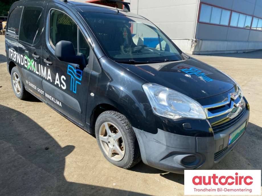 Citroën Berlingo 2008-2015 (Type II, Fase 1) , Motorkode: 9HS, Girkassekode: 1608935280