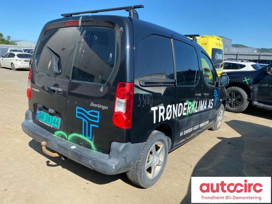 Citroën Berlingo 2008-2015 (Type II, Fase 1) , Motorkode: 9HS, Girkassekode: 1608935280