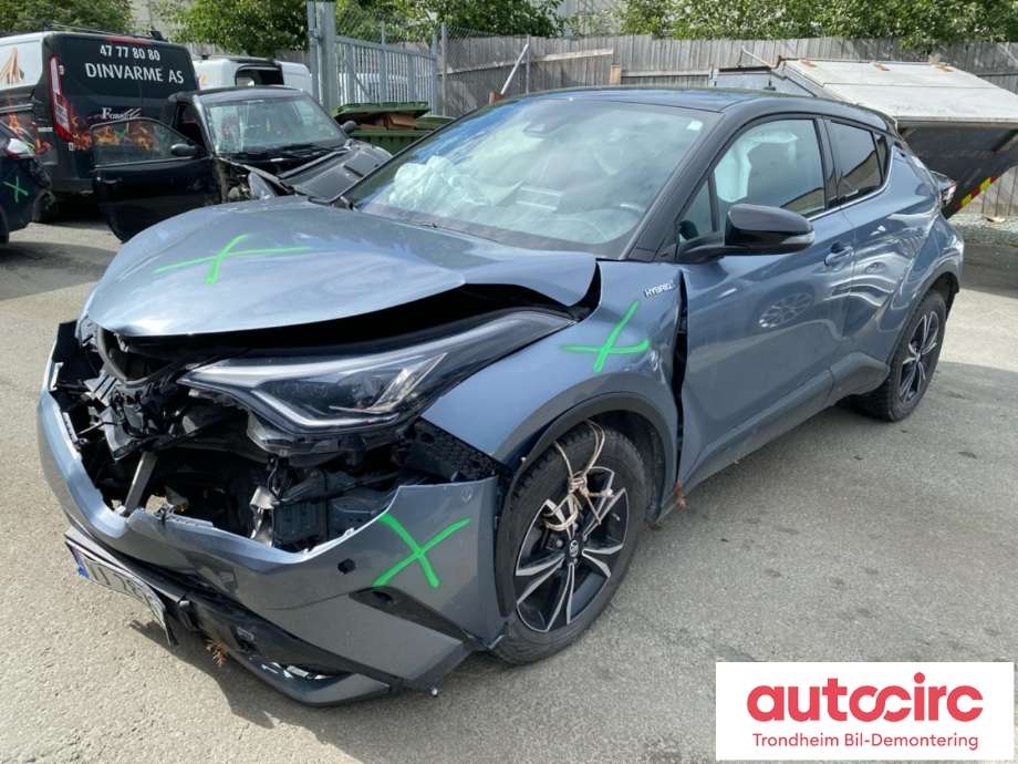 Toyota C-HR, 2016->>  delebil , Motorkode: 2ZR-FXE, Girkassekode: 30900F4010