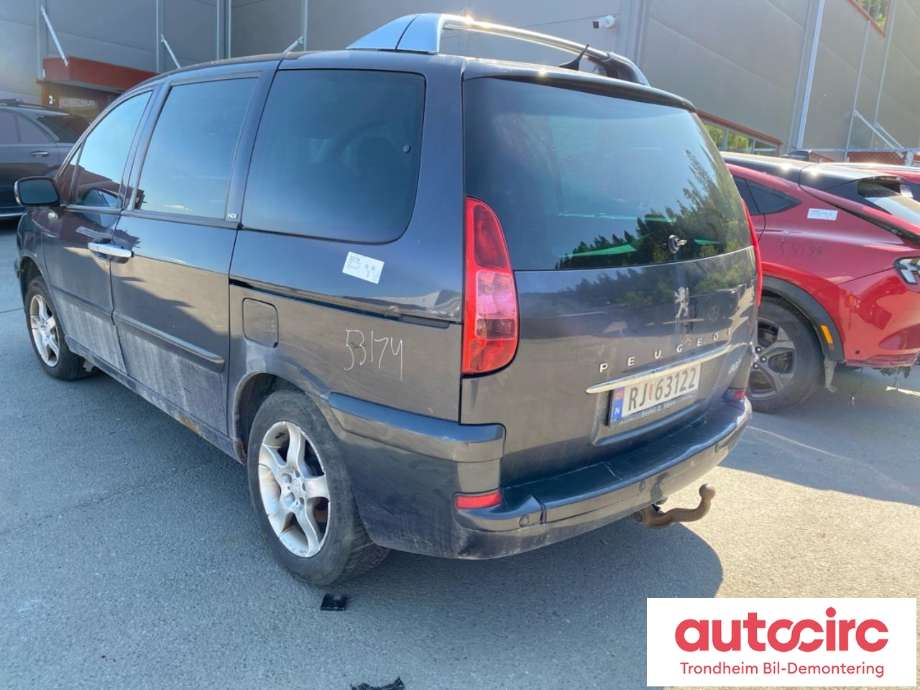 Peugeot 807 2003-2009 , Motorkode: RHM, Girkassekode: 2222PF