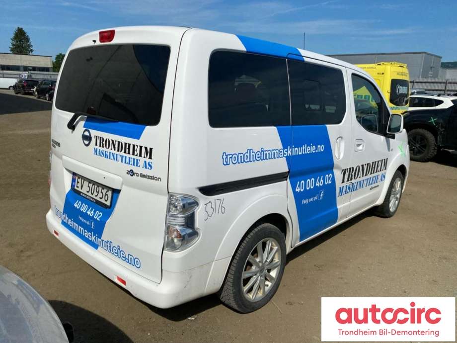 Nissan E-NV200 2014-->> , Motorkode: EM57, Girkassekode: 320104FA0B
