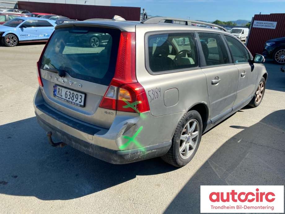 Volvo V70 2007-2013 (Type III, Fase 1) , Motorkode: D5244T5, Girkassekode: 30783235