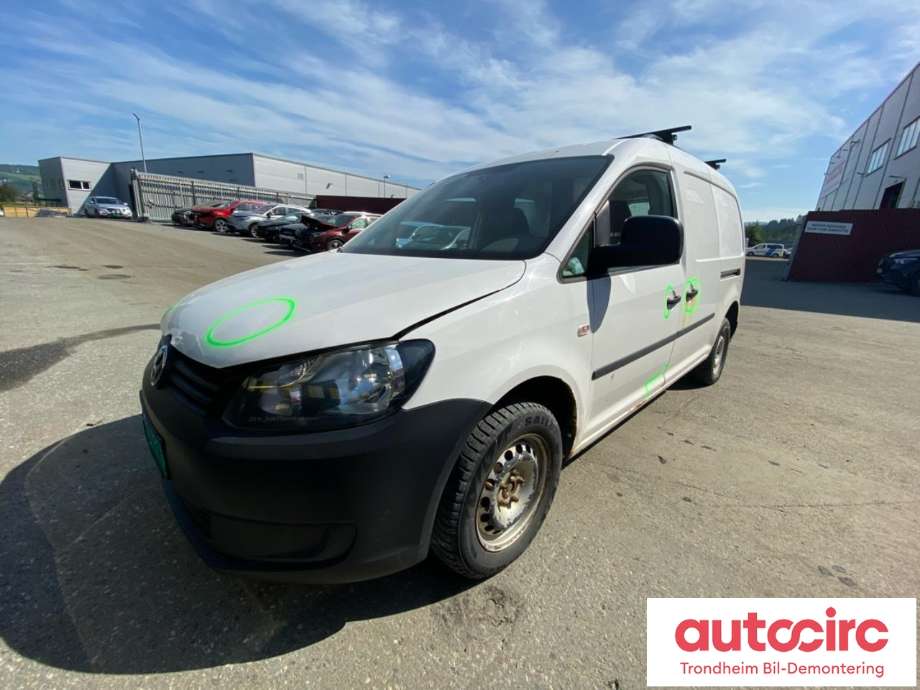VW Caddy 2010-2015 (Type III, Fase 2) , Motorkode: CFHF, Girkassekode: NFQ