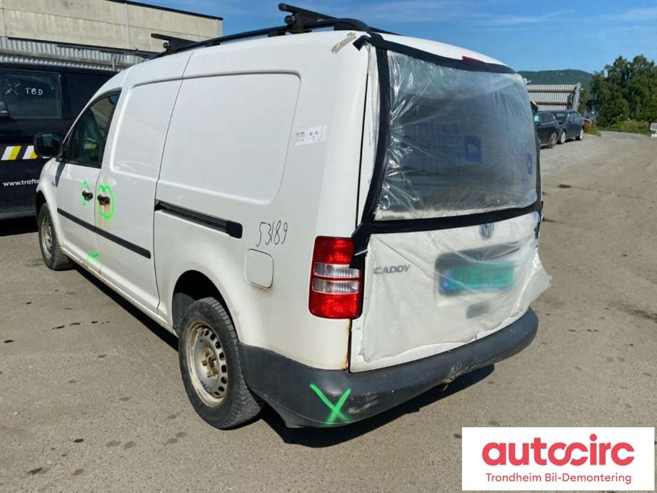 VW Caddy 2010-2015 (Type III, Fase 2) , Motorkode: CFHF, Girkassekode: NFQ