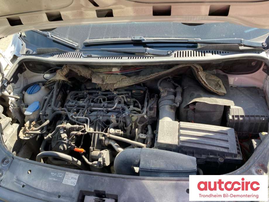 VW Caddy 2010-2015 (Type III, Fase 2) , Motorkode: CFHF, Girkassekode: NFQ