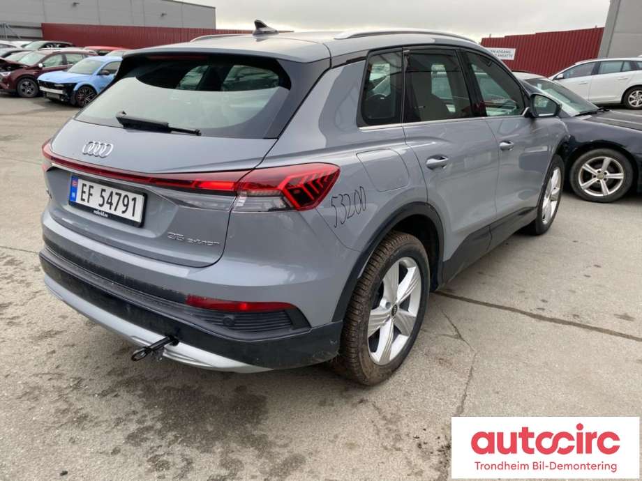 Audi Q4 e-tron 2021-->> , Motorkode: EBJA, Girkassekode: UYX