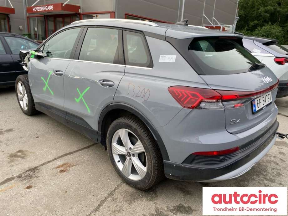 Audi Q4 e-tron 2021-->> , Motorkode: EBJA, Girkassekode: UYX