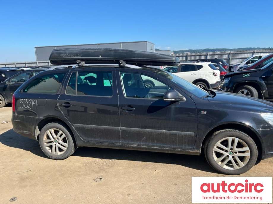 Škoda Octavia 2009-2013 (Type II, Fase 2) , Motorkode: CAY, Girkassekode: 
