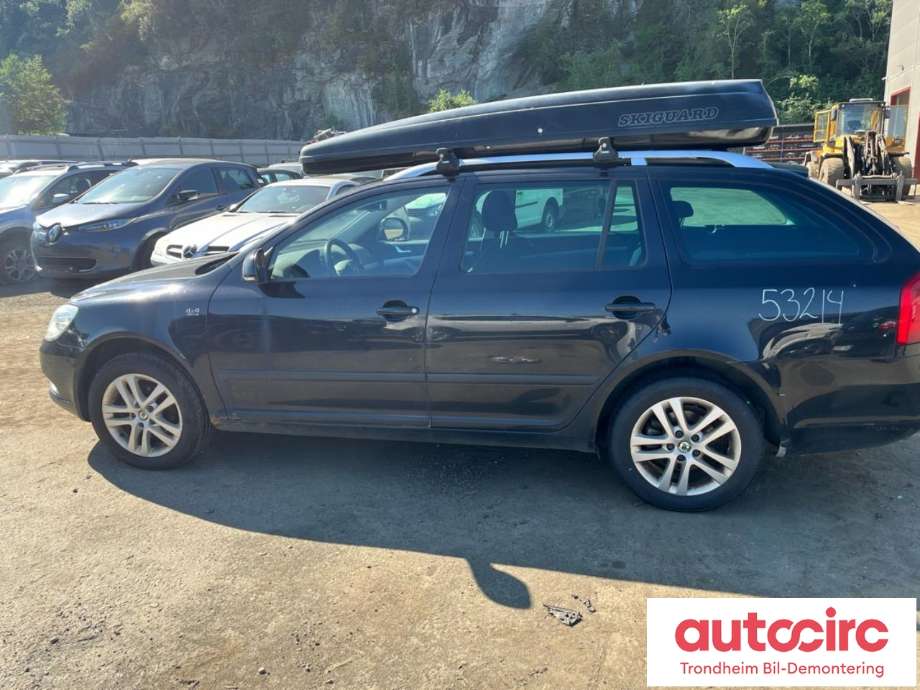 Škoda Octavia 2009-2013 (Type II, Fase 2) , Motorkode: CAY, Girkassekode: 