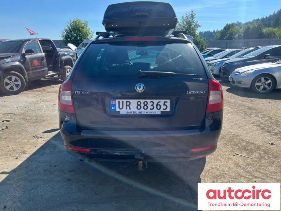 Škoda Octavia 2009-2013 (Type II, Fase 2) , Motorkode: CAY, Girkassekode: 