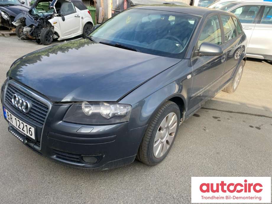 Audi A3 2003-2008 (Type II, Fase 1) , Motorkode: BGU, Girkassekode: FVH