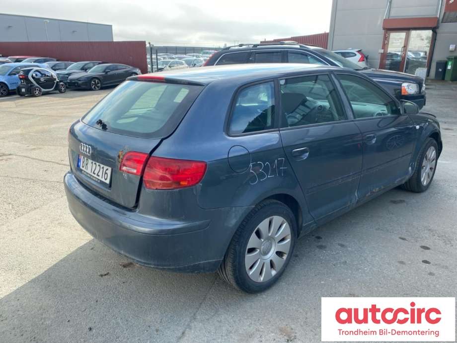 Audi A3 2003-2008 (Type II, Fase 1) , Motorkode: BGU, Girkassekode: FVH