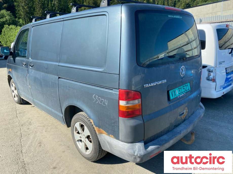 VW Transporter / Caravelle 2003-2009 (Fase 1) (T5) (T5), Motorkode: AXD, Girkassekode: 