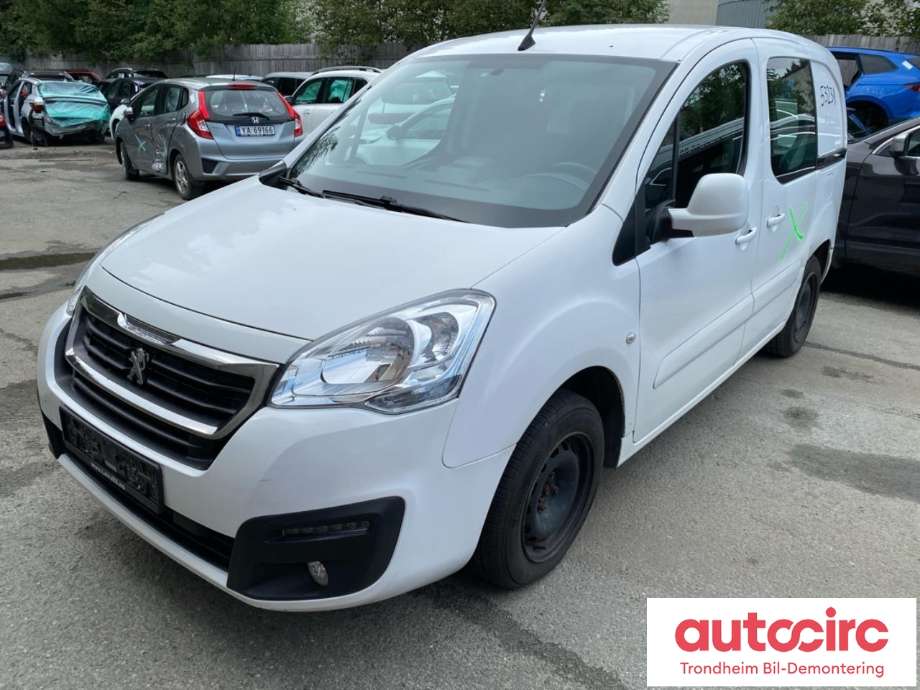 Peugeot Partner 2015-2019 (Type II, Fase 2) , Motorkode: BHY, Girkassekode: 1609983380
