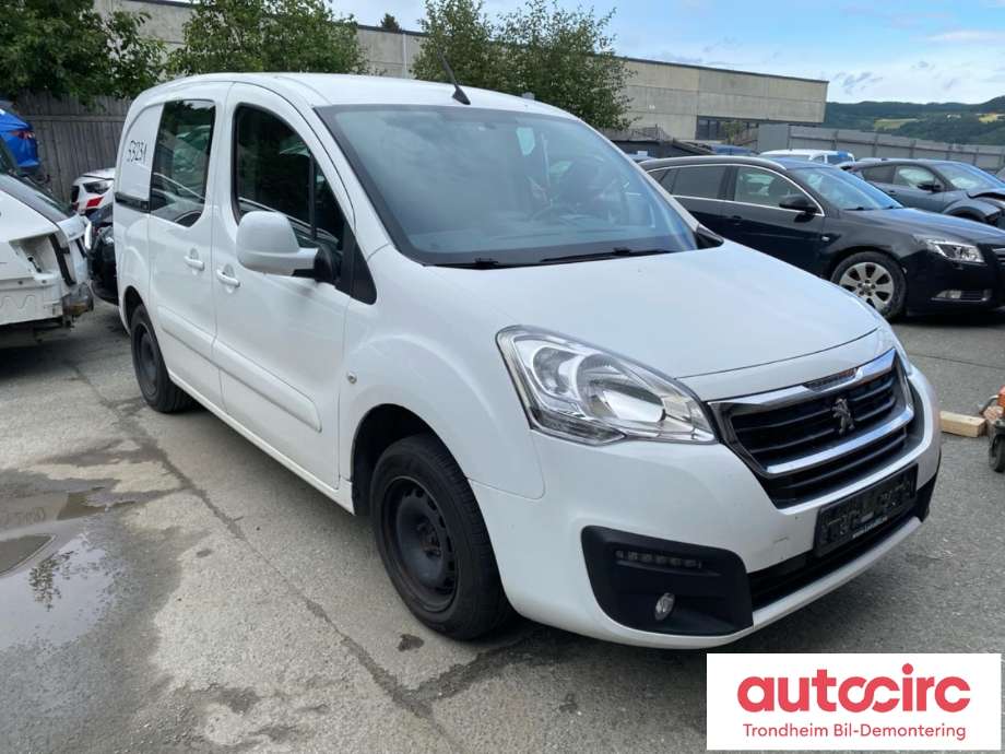 Peugeot Partner 2015-2019 (Type II, Fase 2) , Motorkode: BHY, Girkassekode: 1609983380