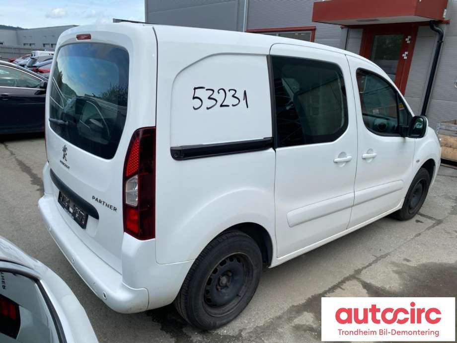 Peugeot Partner 2015-2019 (Type II, Fase 2) , Motorkode: BHY, Girkassekode: 1609983380