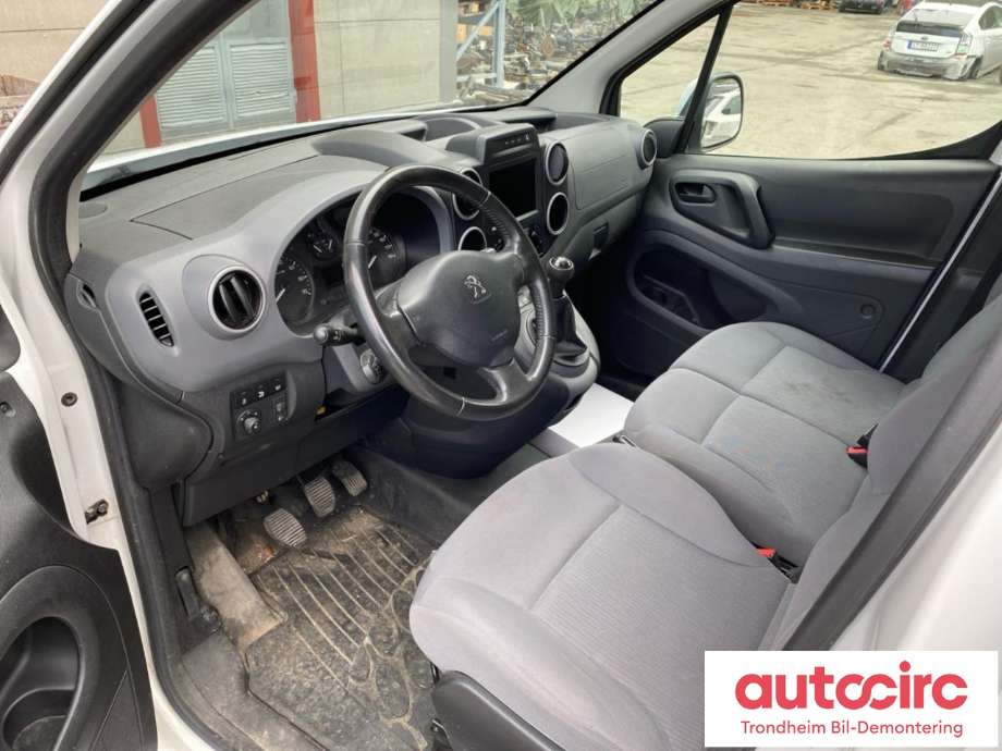 Peugeot Partner 2015-2019 (Type II, Fase 2) , Motorkode: BHY, Girkassekode: 1609983380