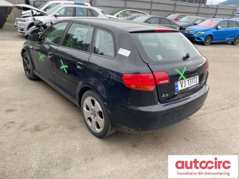 Audi A3 2003-2008 (Type II, Fase 1) , Motorkode: BLS, Girkassekode: KMZ
