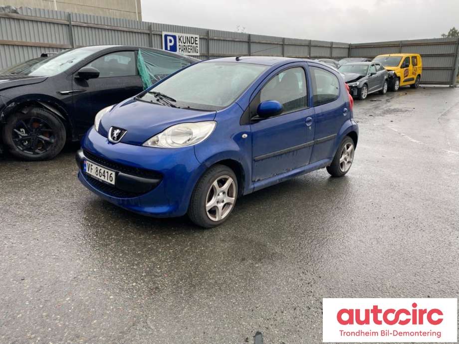 Peugeot 107 2006-2014 , Motorkode: 1KR-FE, Girkassekode: