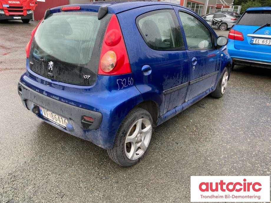 Peugeot 107 2006-2014 , Motorkode: 1KR-FE, Girkassekode: