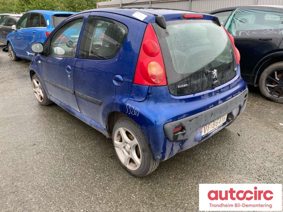 Peugeot 107 2006-2014 , Motorkode: 1KR-FE, Girkassekode: