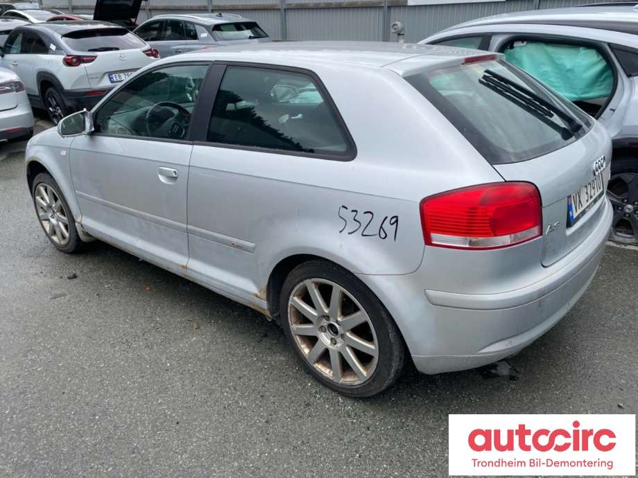 Audi A3 2003-2008 (Type II, Fase 1) , Motorkode: BMM, Girkassekode: