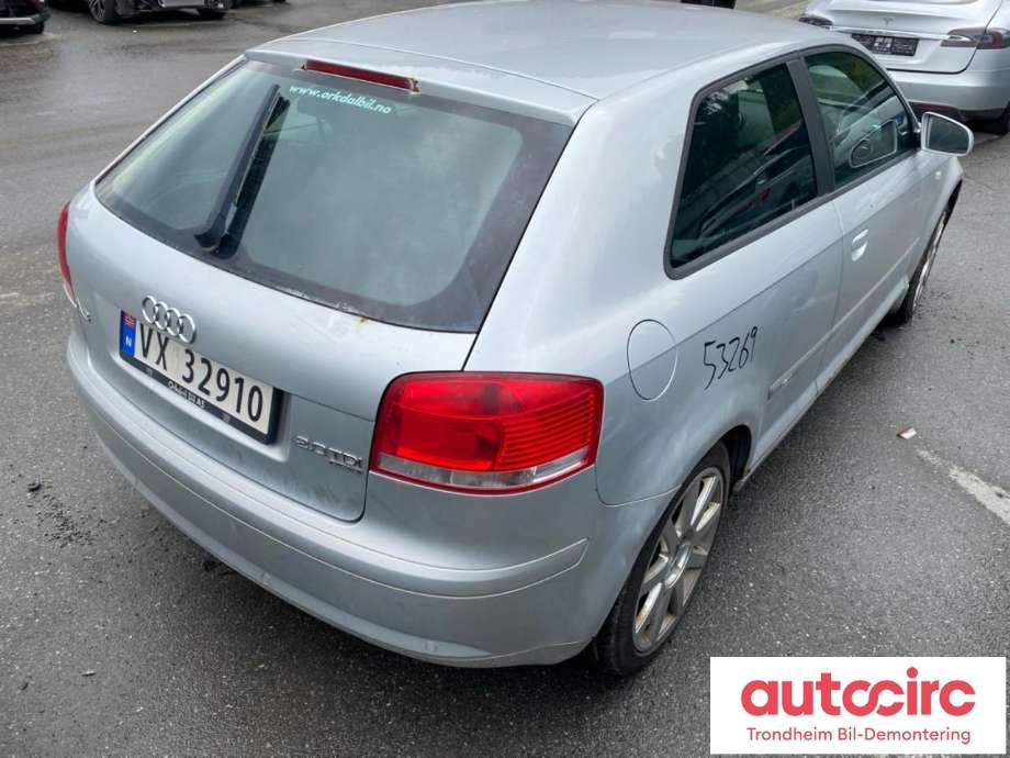 Audi A3 2003-2008 (Type II, Fase 1) , Motorkode: BMM, Girkassekode: