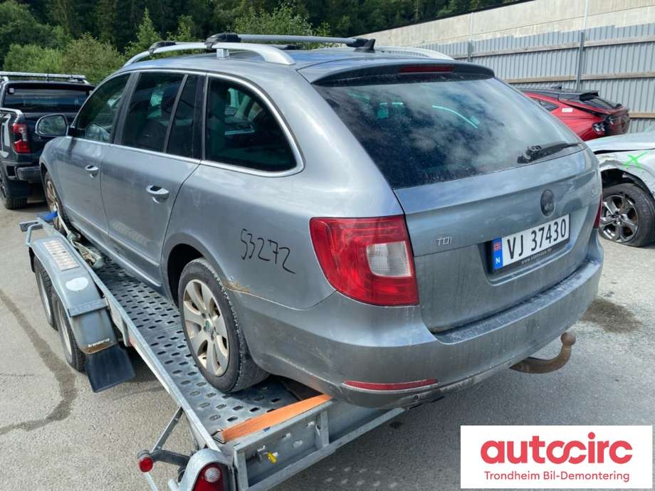 Škoda Superb 2008-2015 (Type II) , Motorkode: CAY, Girkassekode: 