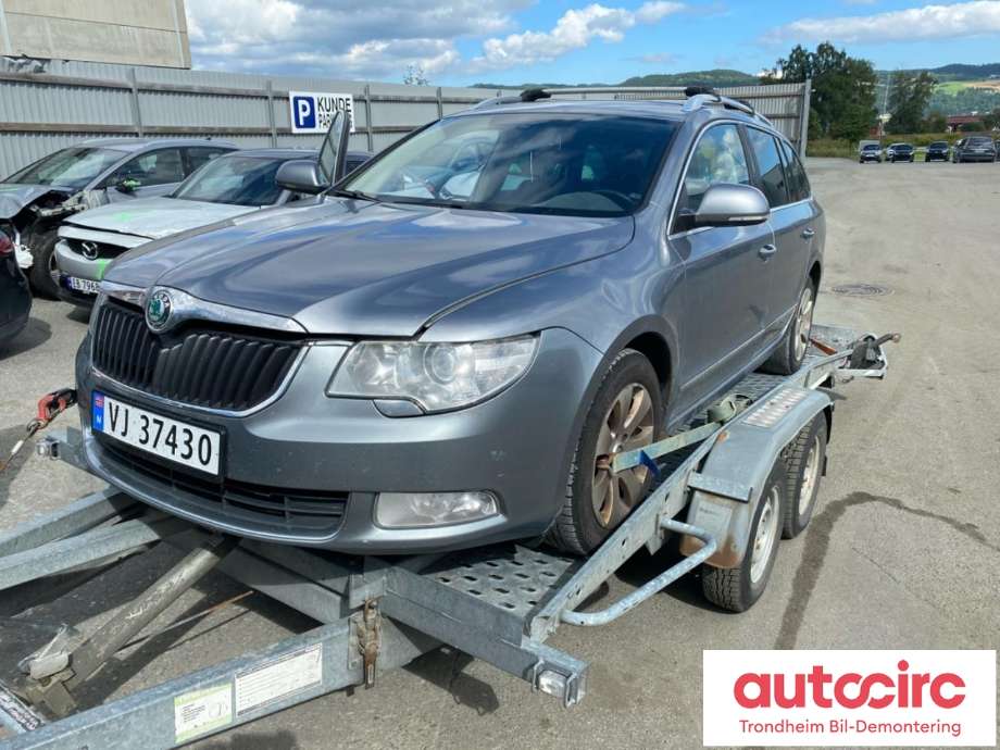 Škoda Superb 2008-2015 (Type II) , Motorkode: CAY, Girkassekode: 
