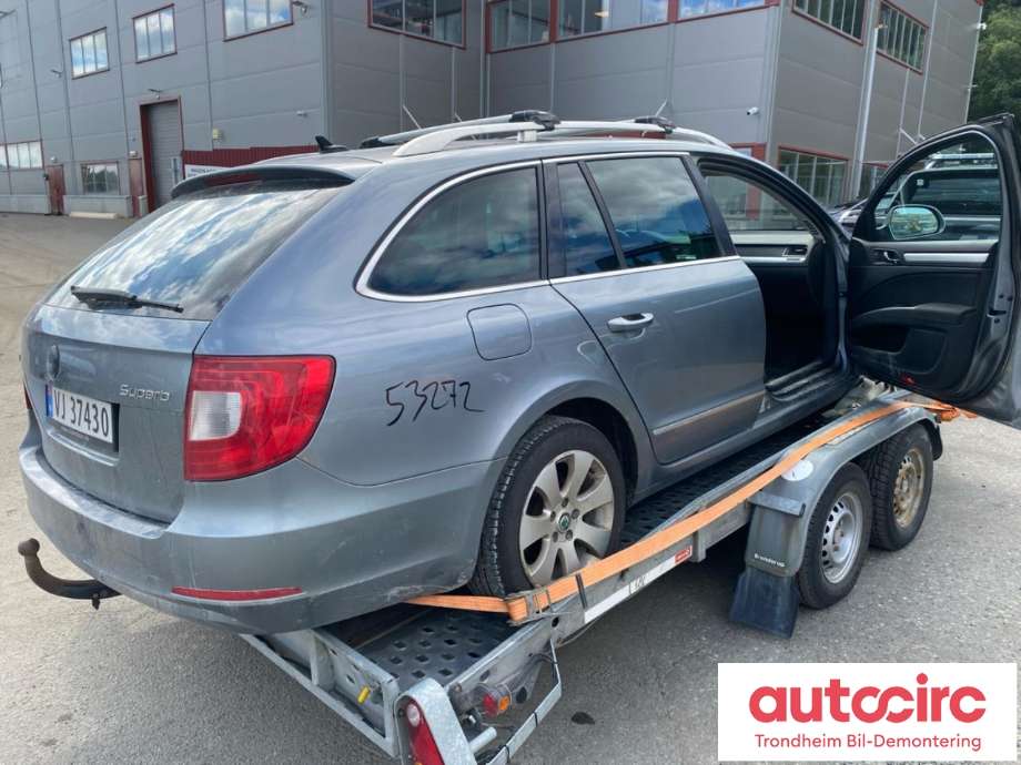 Škoda Superb 2008-2015 (Type II) , Motorkode: CAY, Girkassekode: 
