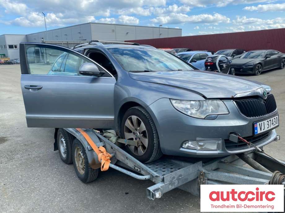Škoda Superb 2008-2015 (Type II) , Motorkode: CAY, Girkassekode: 