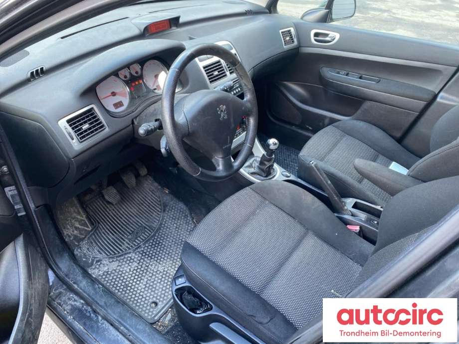 Peugeot 307 2005-2008 (Fase 2) , Motorkode: 9HZ, Girkassekode: 2222LL