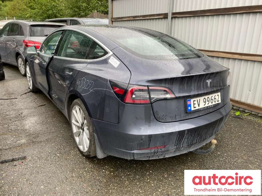 Tesla Model 3 2018-2023 (Fase 1) delebil , Motorkode: 3D1, Girkassekode: 