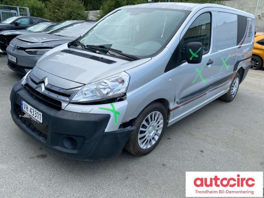Citroën Jumpy 2007-2016 (Type II) , Motorkode: RH02, Girkassekode: 2222ZP